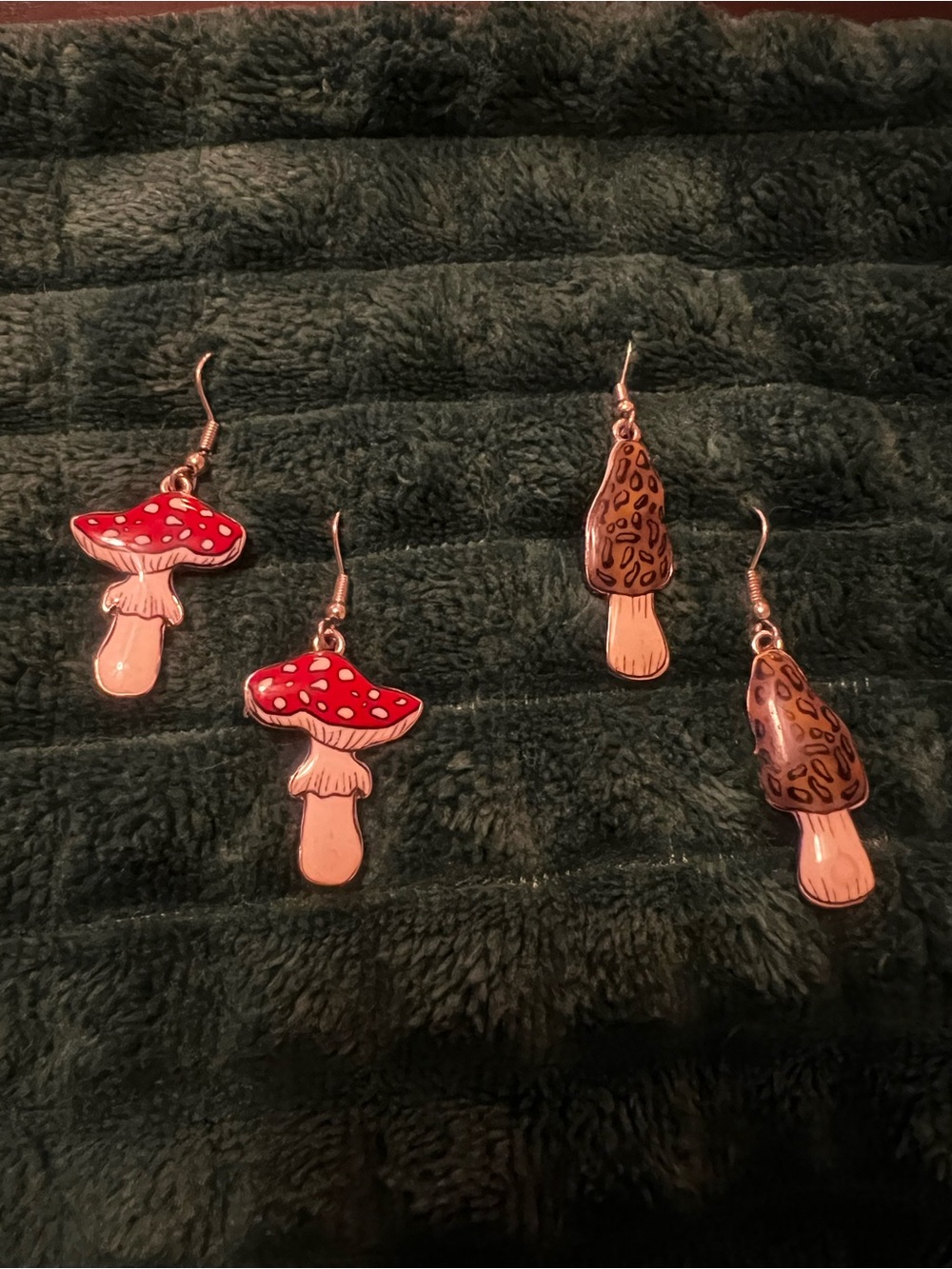 Cottagecore Mushroom Earrings Bundle